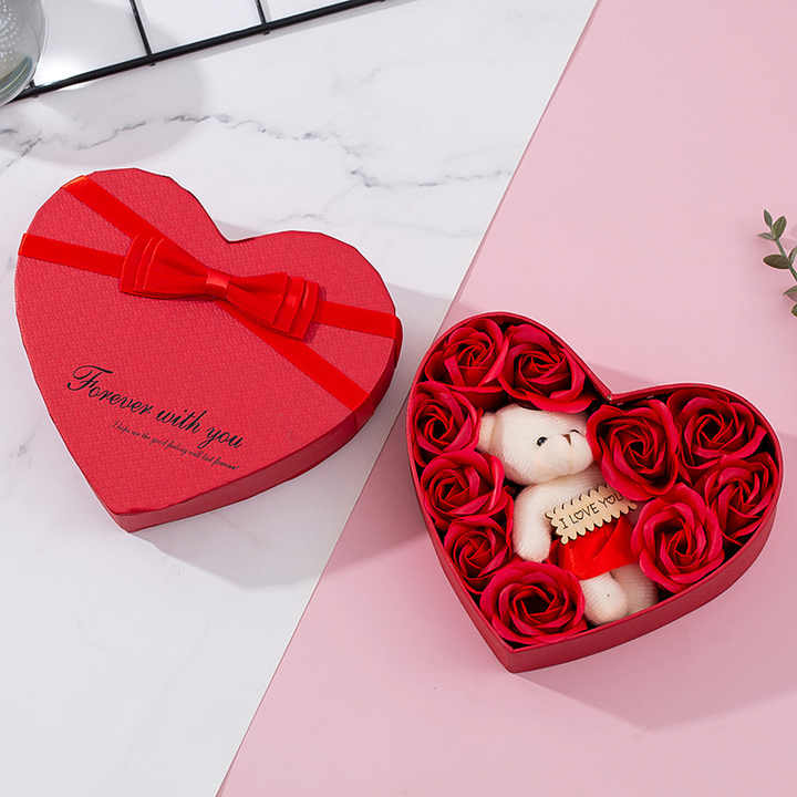 Ursuleț cu flori parfumate - CADOU VALENTINES DAY