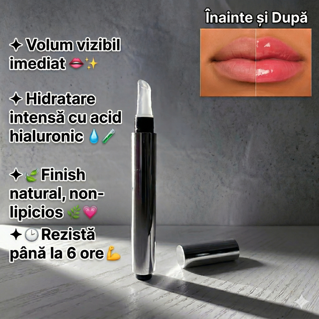 Julius Lip Plumper: Volum si luciu pentru buzele tale