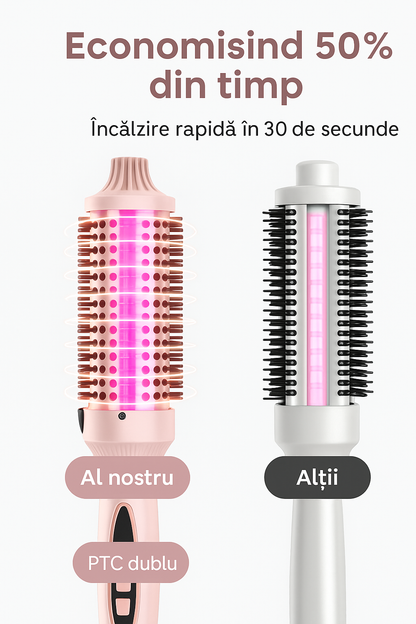 Perie termică 3-în-1 Floria Fashion